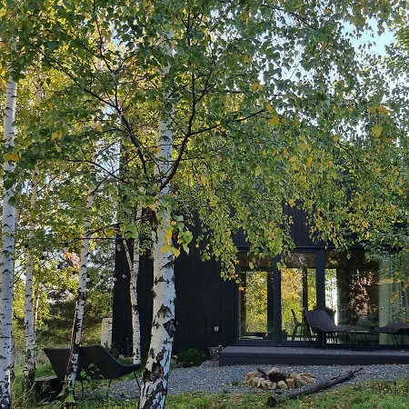Chalet Drewniany Dom W Brzozowisku
