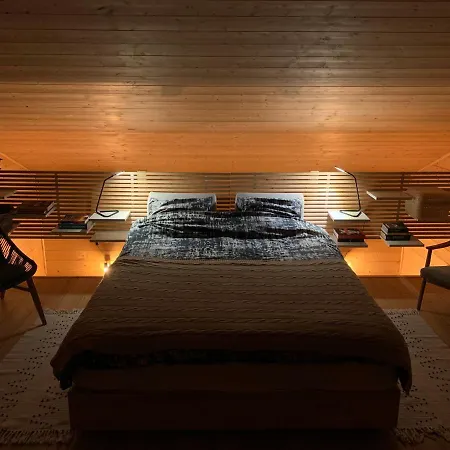 Chalet Drewniany Dom W Brzozowisku