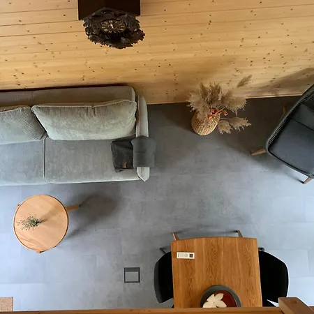 Drewniany Dom W Brzozowisku Alpehytte *