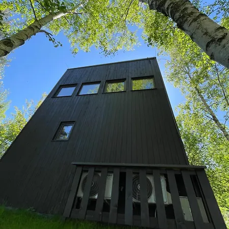 Chalet Drewniany Dom W Brzozowisku