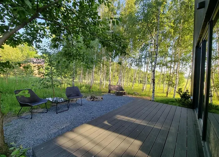 Chalet Drewniany Dom W Brzozowisku