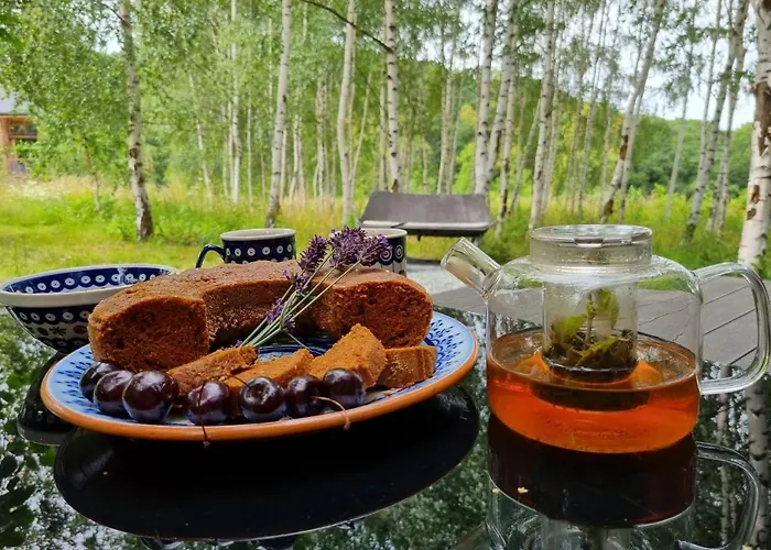 Drewniany Dom W Brzozowisku Chalet *