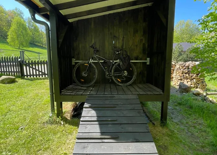 Chalet Drewniany Dom W Brzozowisku