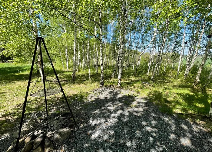 Chalet Drewniany Dom W Brzozowisku *